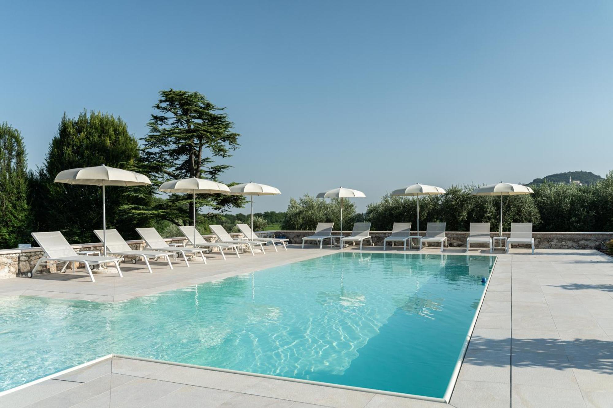 Verdeolivo 1876 - Apartments & Pool Mezzane di Sotto Exteriér fotografie